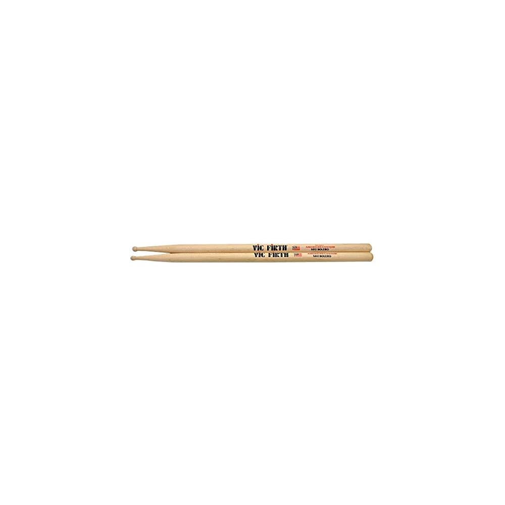 VIC FIRTH Drumsticks VIC-SD2 Bolero Maple Wood 5A Size Ideal for Drumming