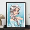 Diamond Painting Elsa Princess Illustration Mosaic Art DIY Cross Stitch Embroidery Set Full Diamond Home Decor Gift