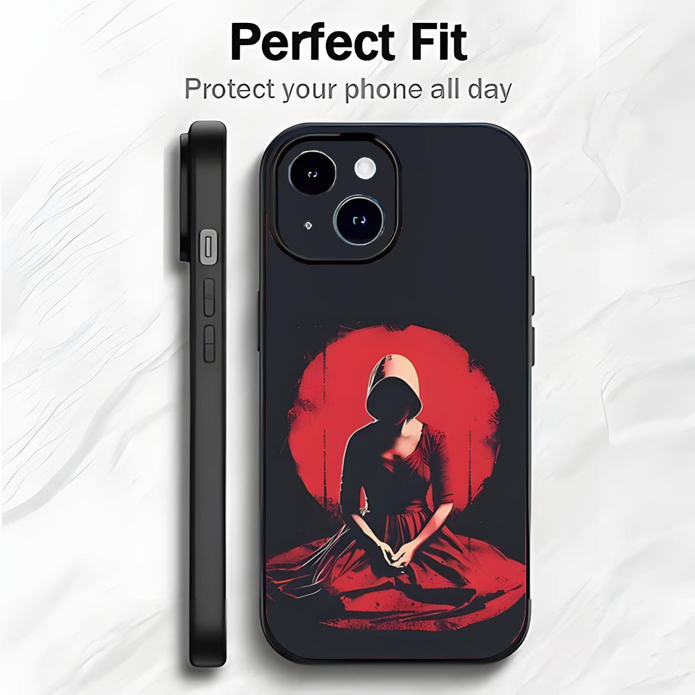 Classic American TV T-The Handmaids Tale Phone Case Phone Case Soft Packaging Lightweight For iPhone17 16 15 14 13ProMax