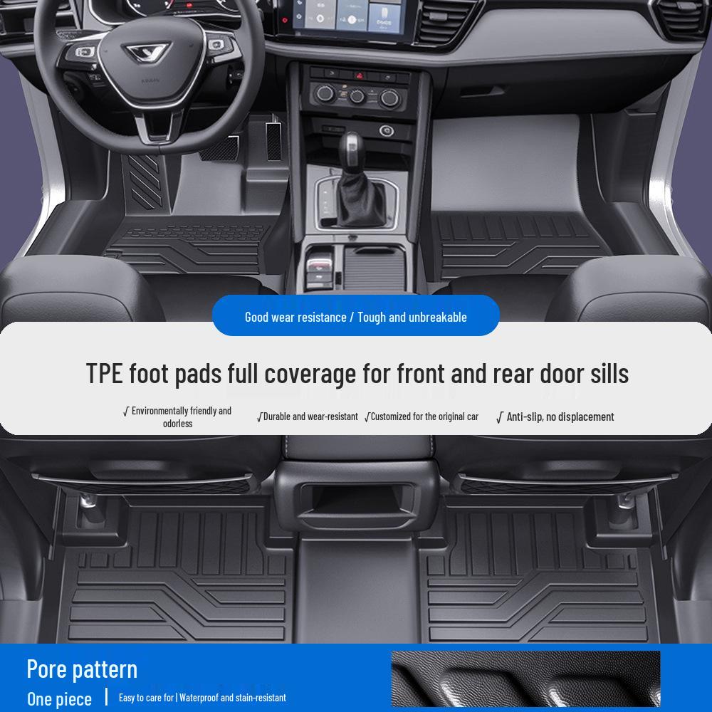 Volkswagen Jetta VA3/VA7/VS5/VS7/VS8 TPE Full Coverage Floor Mats & Door Sills