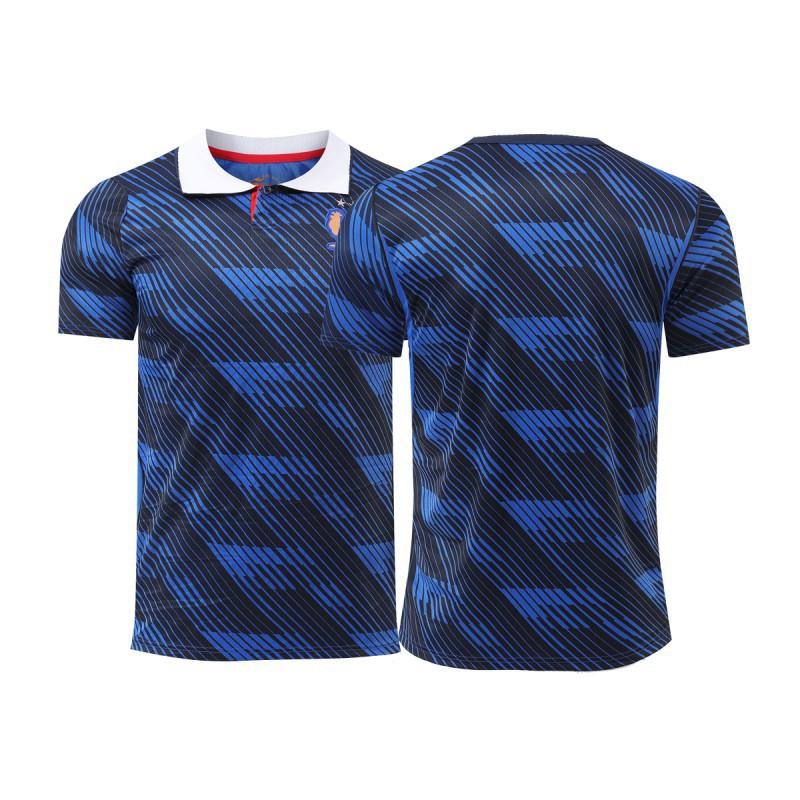 Football Uniform Set World Cup Team Jersey No. 10 Mbappe Training Factory 16