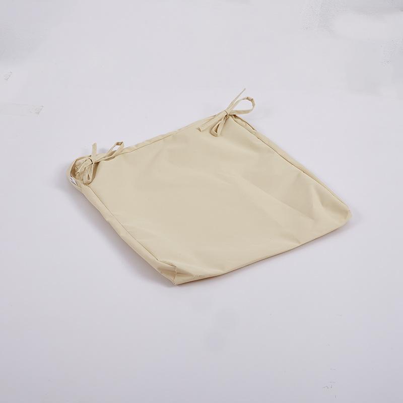 Outdoor Waterproof Cushion Cover, Garden Courtyard Sofa Rattan Chair Seat Pad Replacement, Anti-slip Lace-up Bench Cushion Cover