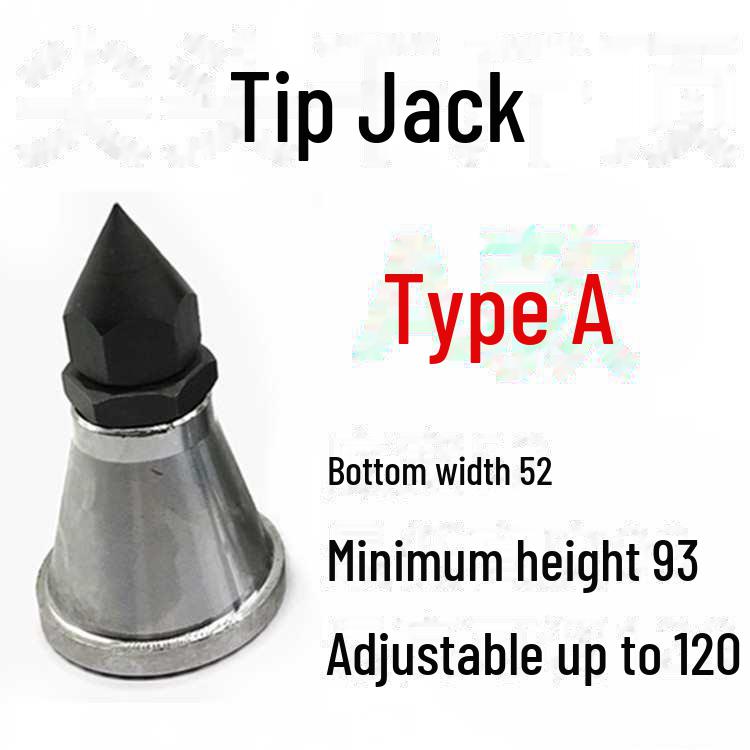 Adjustable Mold Screw Jack Pad with Four Flat Head Types ABCD