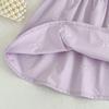 Summer Lace Flutter Sleeve Bowknot Dress for Baby and Toddler Girls