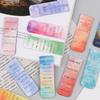 12Pcs Aesthetic Motivational Bible Quotes Paper Bookmarks Diy Students Readers Page Markers Library Office Page Marking