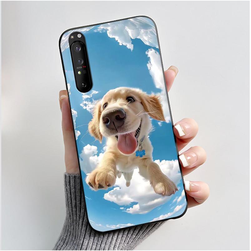 Etui Do Sony Xperia 1 II XQ-AT51 XQ-AT52 1 III XQ-BC62 XQ-BC72 XQ-BC52 Pokrowiec Luksusowy Uroczy Fajny Chłopcy Dziewczynki Miękki Silikonowy Pokrowiec