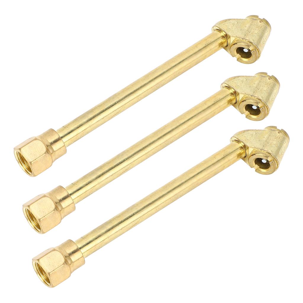 10 Sets Dual Head Air Chuck 1/4in FNPT Thread Iron Zinc Alloy 2 Way Connect Air Chuck with Quick Plu