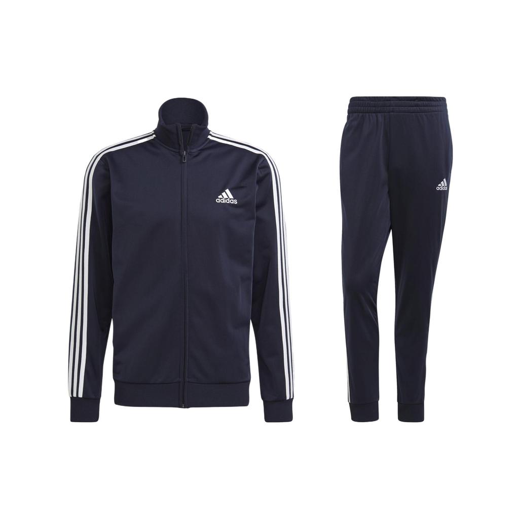 adidas ESSENTIALS 3 Stripes Casual Sportswear Men's Blue GK9658