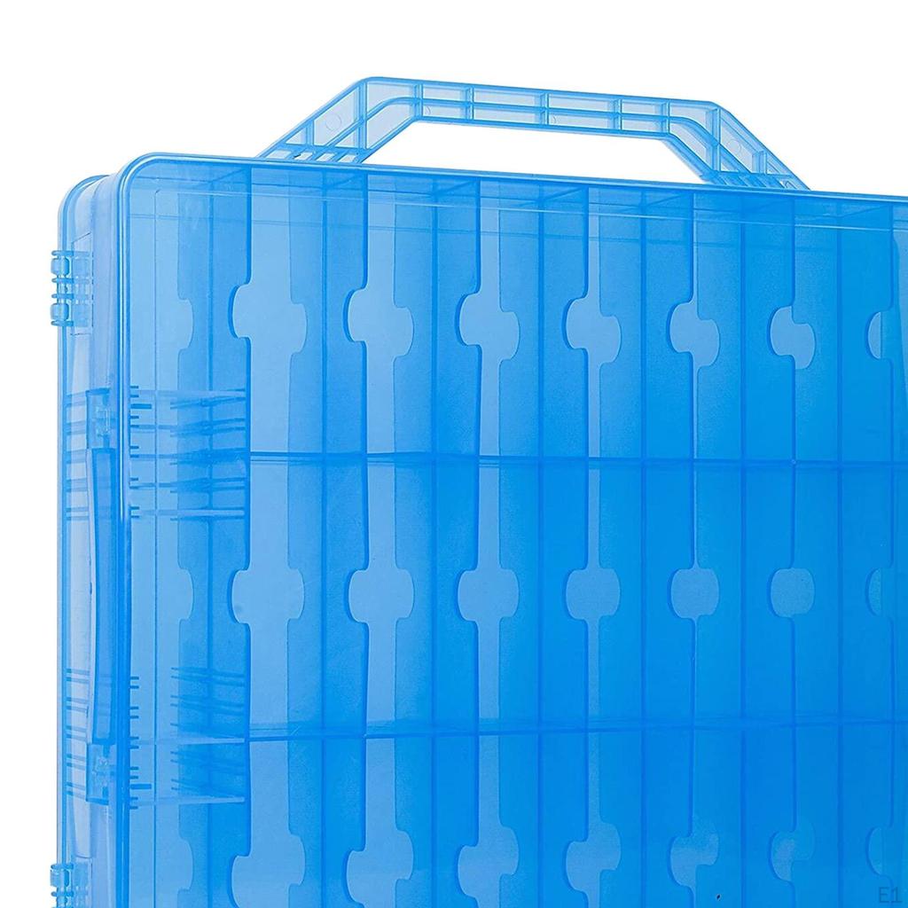 48 Bottles Gel Nail Polish Organizer Case Holder Double Side for Acrylic