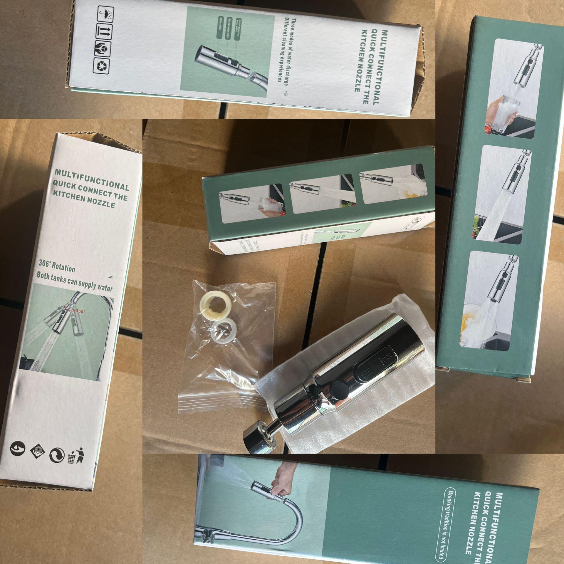 Вращающийся брызгозащитный удлинитель кухонного смесителя и водосберегающий аэратор