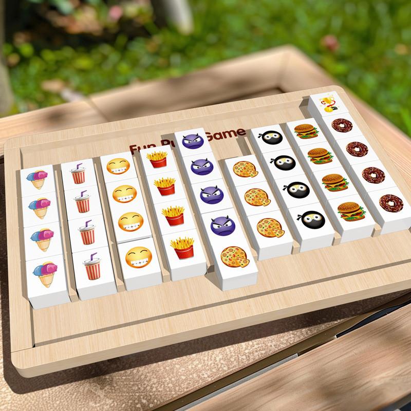 Puzzle Educational Wooden Board Toy With Sorting Logic For Preschool Kids Gift