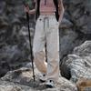 Pantaloni da Trasporto Uomo Estivi Sottili Sportivi da Esterno Dritti Paracadutista Larghi a Gamba Larga Seta Glaciale Casual
