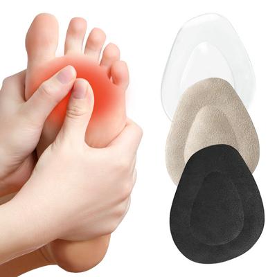 Women Forefoot Pads Silicone Insoles Gel Foot Pads Anti Slip Shoe Cushion Pad Foot Care