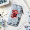 Vintage Print Long Wallet Fashion Large Capacity Multi Card Holder Casual Daily Carry Purse