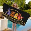 Classic Horror Game F-NA-F Microfiber Printed Beach Towel Mountain Climbing Yoga Beach Swimming Running Absorbent Soft Towel