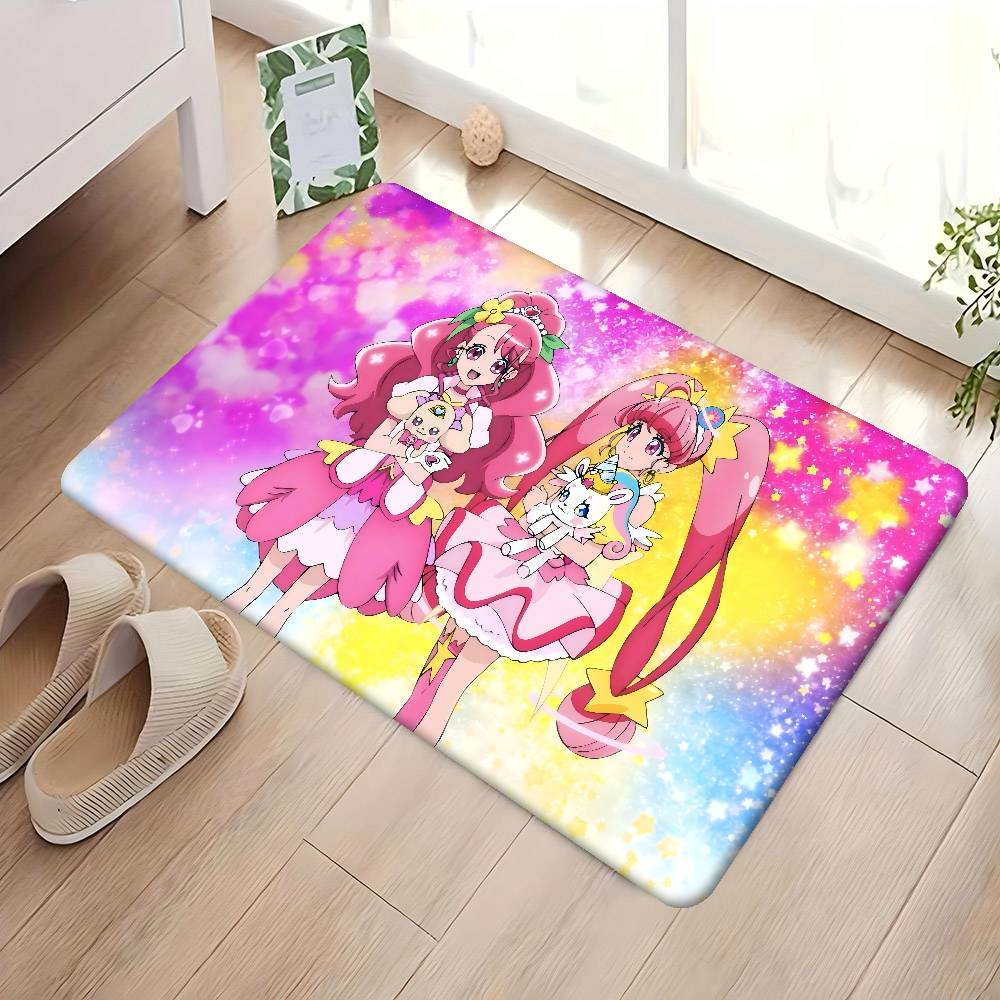 

Healin Good Pretty Cure Hallway Carpet Washable Non-Slip Living Room Sofa Chairs Area Mat Kitchen Doormat Area Rug 50x80 cm
