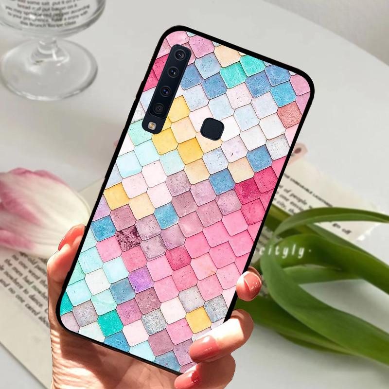 Für Samsung Galaxy A9 2018 Hülle SM-A920F Weiches Silikon Tiere Bemalte Rückseite Handyhülle Für Samsung A 9 A9 A7 2018 Coque