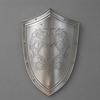 Personalized Knight Lion Shield Handcrafted Steel Medieval Armor Display