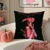 CChappellS RRoanS Cushion Cover Pillowcase Short Plush Invisible Zipper Room Sofa Cushion Cover