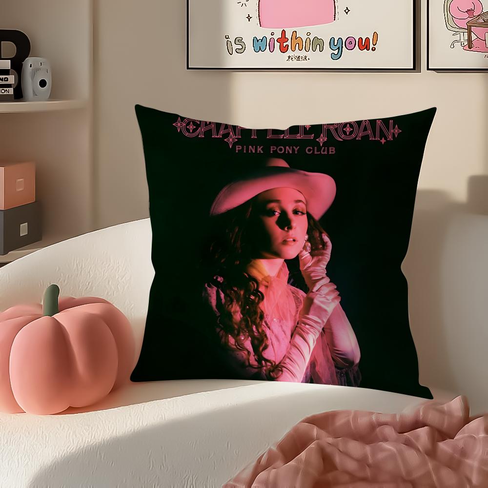 CChappellS RRoanS Cushion Cover Pillowcase Short Plush Invisible Zipper Room Sofa Cushion Cover