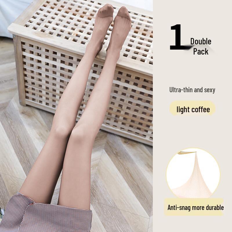 LangSha Women s Ultra-Thin Invisible Pantyhose - 5 Pairs