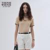 Teenie Weenie Bear Embroidered Short Sleeve T-Shirt