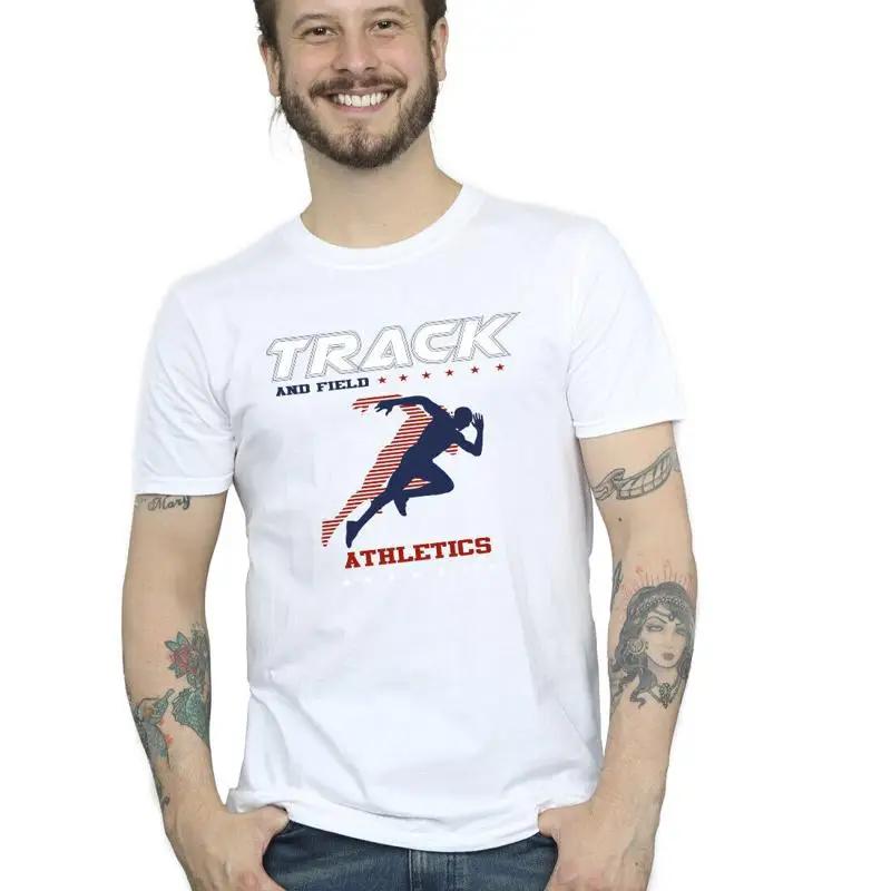 Absolute Cult Men s Track And Field T-Shirt S разноцветный