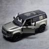 Bburago 1:24 Land Rover Defender 2022 SUV Diecast Model Auto, Zelená