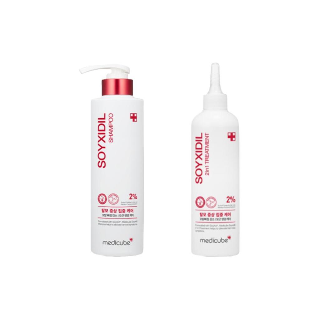 [Hair-Loss Functional] Medicube  Soyxidil Shampoo 490ml, Medicube Soyxidil 2in1 Treatment 265ml (7 Options)