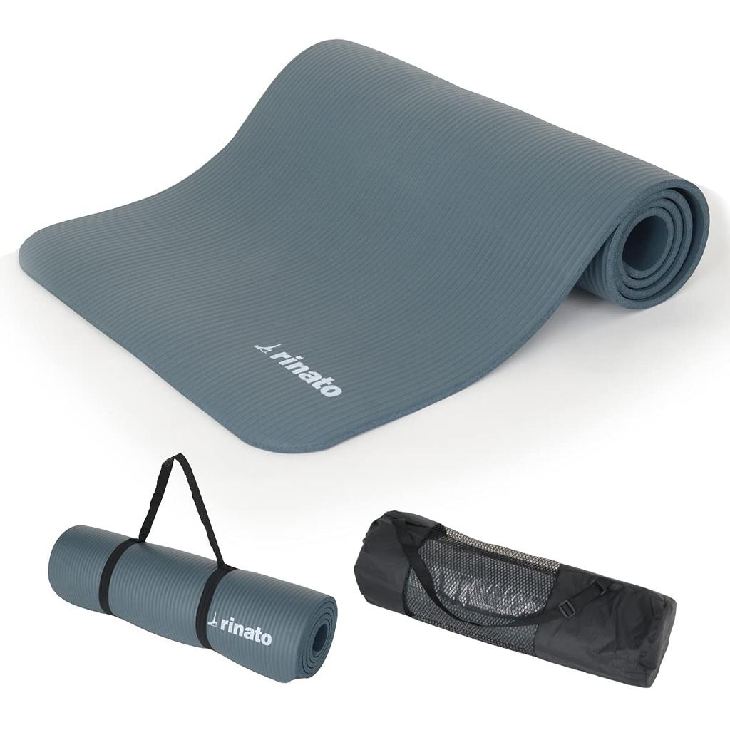 Mori Original Stretch Yoga Mat Training Mat 10mm Thick Comes with Strap and Storage Case [Takuro Mat]