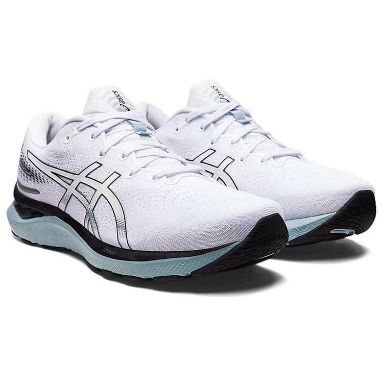 ASICS Gel Cumulus 24 White Black Men Sneakers 1011B366-101