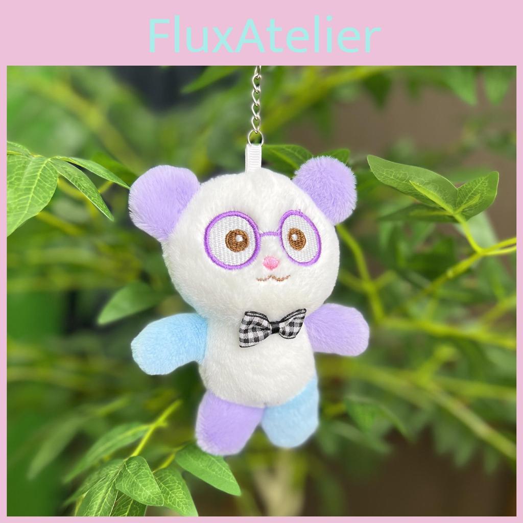Plush Whimsical Colorful Bear Doll Keychain In Various Colors For Kids Adults And