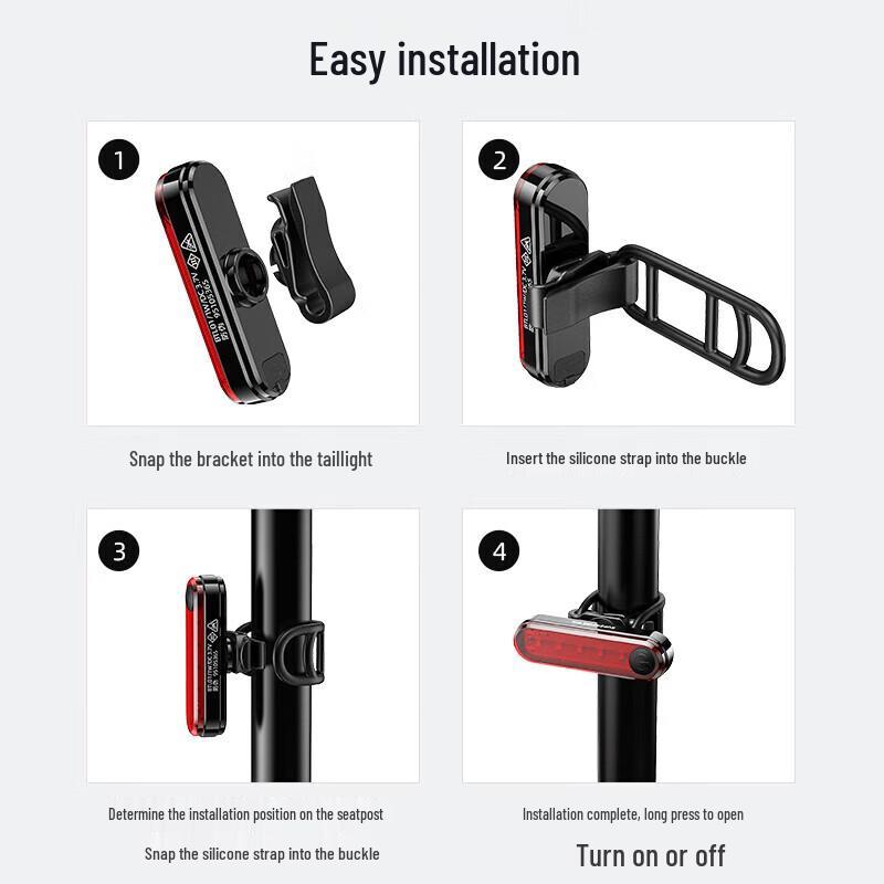 Shenhuo BTL01 USB Rechargeable Bicycle Tail Light