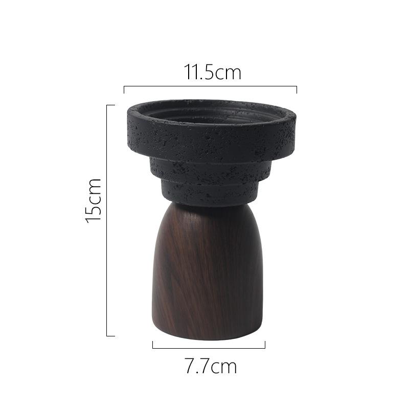 Nordic Minimalist Home Cement Aromatherapy Candle Cups Diy Candle Empty Cup Candle Holder Ornaments Soy Wax Container