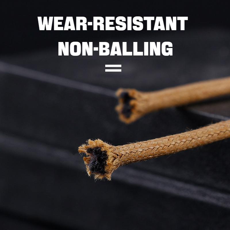 1Pair Cotton Waxed Shoelaces Round Rope Shoe laces Boots Laces for Shoes Waterproof Leather Shoelace 60/80/100/120/140/180cm