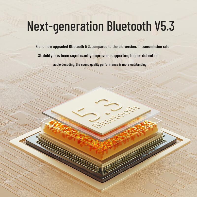 HP H10H True Wireless Bluetooth 5.3 Semi-In-Ear Earbuds