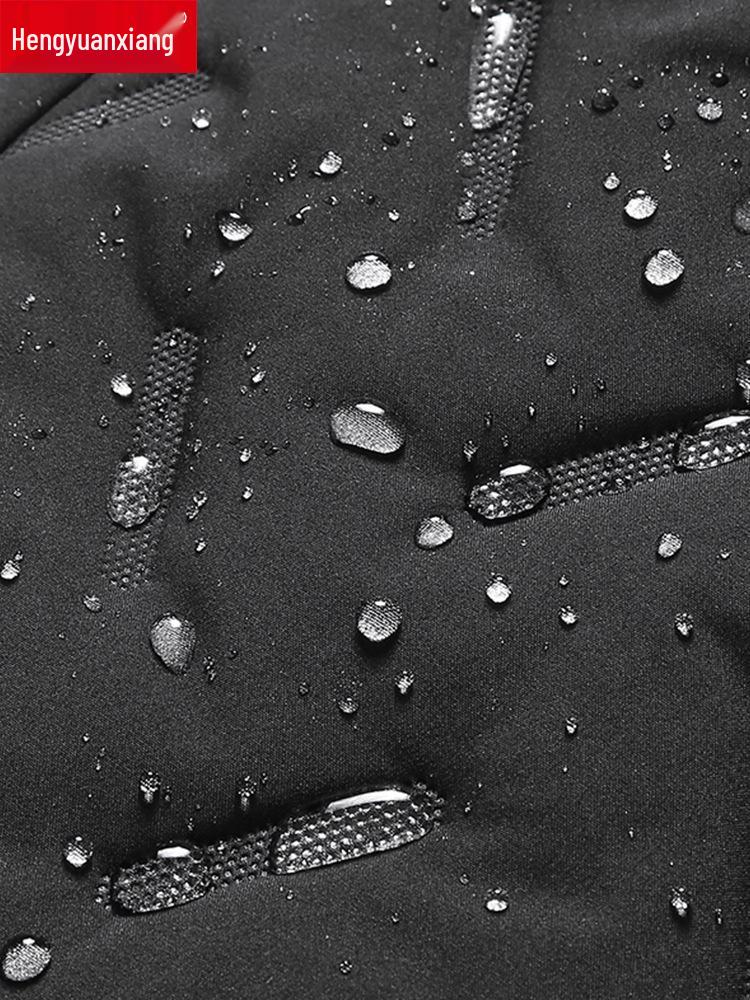 Men's Winter Fleece-Lined Lambswool Pants - Thick, Warm, Windproof