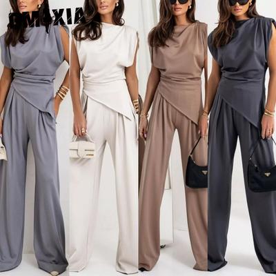 Γυναικεία Μόδα Casual Μονόχρωμα Εκτύπωση Αμάνικα Ολόσωμα Παντελόνια