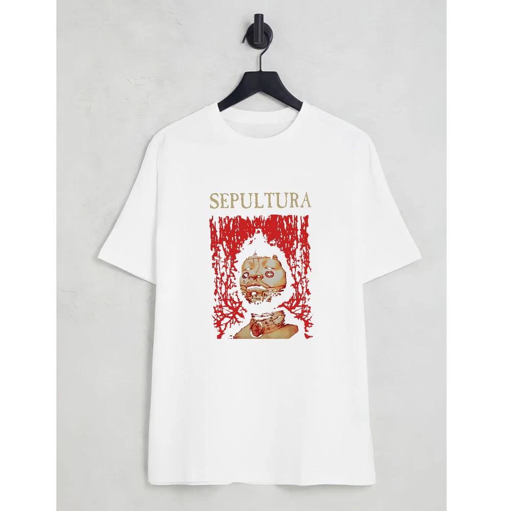 Vintage 1996 sepultura roots band tshirt S