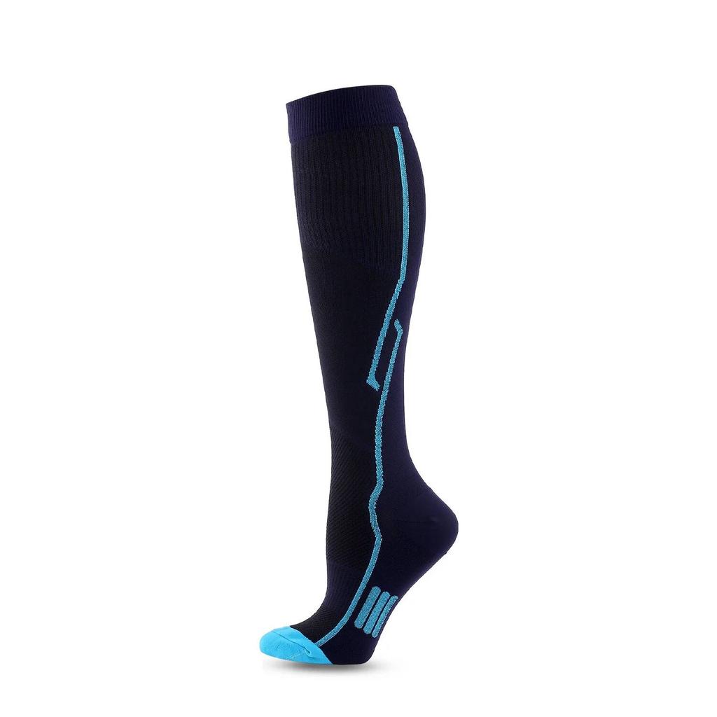 Men Women Compression Socks Multi Colors Marathon Sports Gym Socks Compress Stockings Fit Exercise And Reduce Muscle Soreness