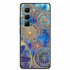 Per Custodia Infinix Hot 50 5G Fiori Morbido Silicone TPU Antiurto Custodie per Telefono per Infinix X6720 Animali Lupo Cool Copertura Protettiva