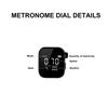 Smartwatch Vibration Metronome for Running, Piano, Ukulele & Guitar Rhythm