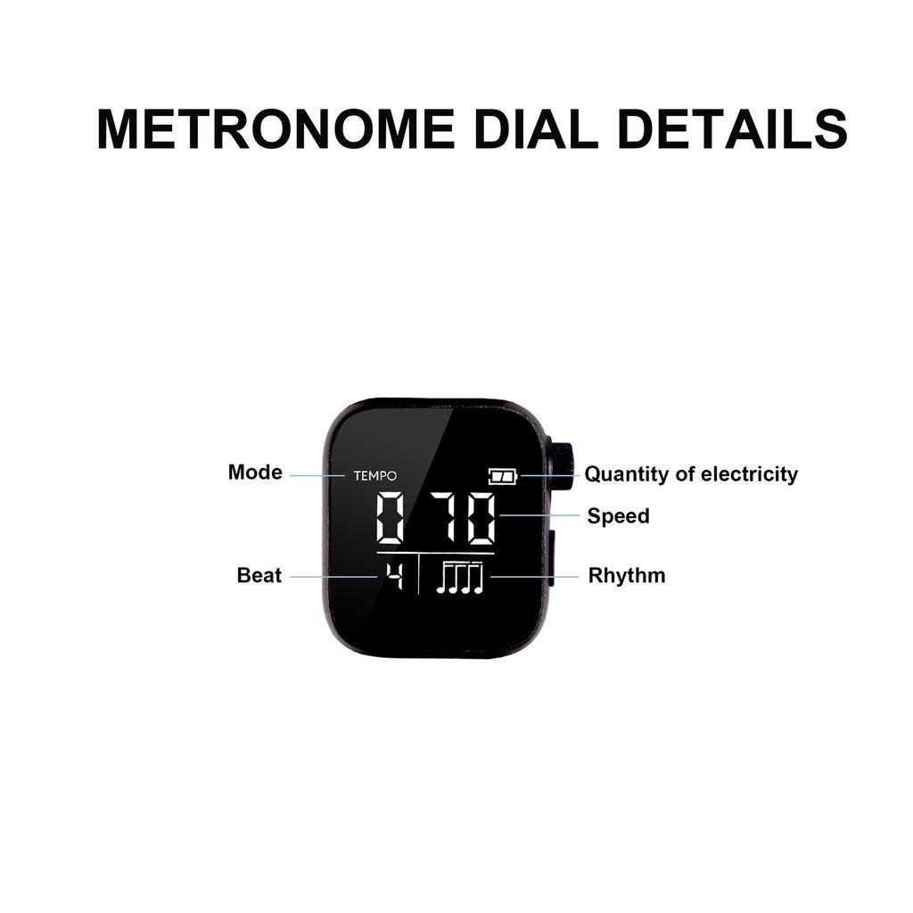 Smartwatch Vibration Metronome for Running, Piano, Ukulele & Guitar Rhythm