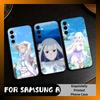 Чехол для телефона E-Emilia из RE-Zero для Samsung Galaxy A73,A72,A71,A70,A52,A51 Другие Мягкий черный чехол