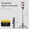 Portable Hand-Held Selfie Stick for Mobile Phone Fold Feature 1300mm Extended Length Abs+Stainless Steel Material for Travel