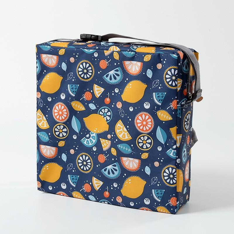 Soft Toddler High Chair Booster Seat Pad Non Slip Adjustable Baby Dining Cushion