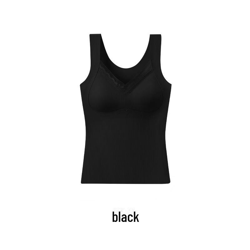 Women's Warm Down Vest with Padded Chest, Winter Sports Bra-Free, Inner Wear, Beautiful Back, Sanded.