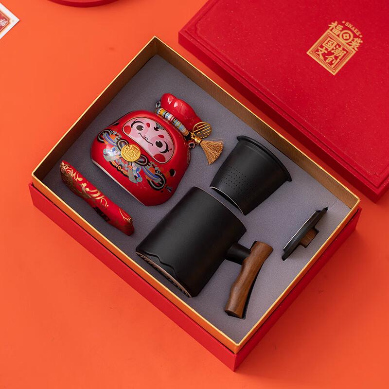 Haofeng Year of the Snake Lucky Bag & Office Cup Gift Set