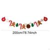 Christmas Banner Bunting Decorative Pull The Flag, Decoration, for Festival
