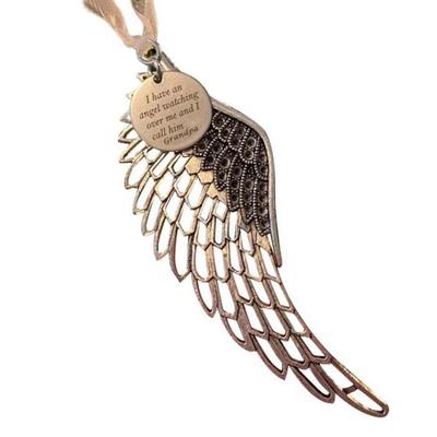 Χριστουγεννιάτικο Δέντρο Φτερό Αγγέλου Φεστιβάλ Διακόσμηση Μεταλλικό DIY DIY Κρεμαστό Διακοσμητικό Δώρο Δωματίου Διακοσμητικό Props Ευλογίες Διακοσμητικά